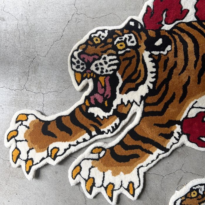 希望商店】WACKO MARIA TIM LEHI / RUG 23SS 老虎火圈地毯地墊| Yahoo拍賣