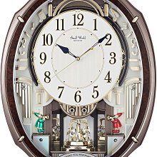 日本正版Rhythm 麗聲Small World 4MN545RH23 電波鐘音樂掛鐘時鐘日本