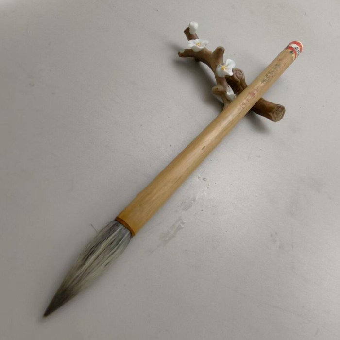 火炬牌 上海工藝 上海工芸 書道筆 蘭蕊羊毫 文房具 玉蘭蕊 - 火矩牌 唐