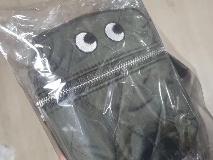 Uniqlo 2024 Anya Hindmarch 眼睛購物袋 環保袋 袋子 軍綠色 476123