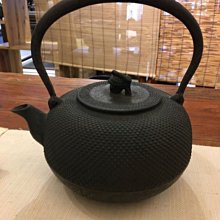老日本名釜師佐藤勝弘造秀山堂半砂鐵鉄瓶，日本老鉄壺鐵瓶鐵壺