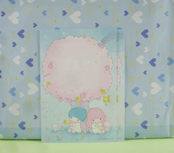 【震撼精品百貨】Hello Kitty 凱蒂貓~明信片(2入)-粉色樹
