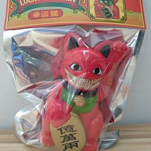 金錢貓雜貨全新Ron English SFBI Originals Lucky Cat Grin 招財億萬兩