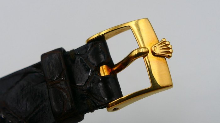 【美好時光】最便宜的男款金錶！ROLEX勞力士4114超薄手上鏈單錶美品勞服保養完成 （ 1803 18038考）