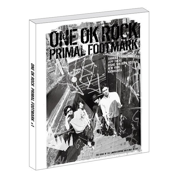 代(購)訂ONE OK ROCK PRIMAL FOOTMARK 2012(#1) 復刻版2021 會員限定