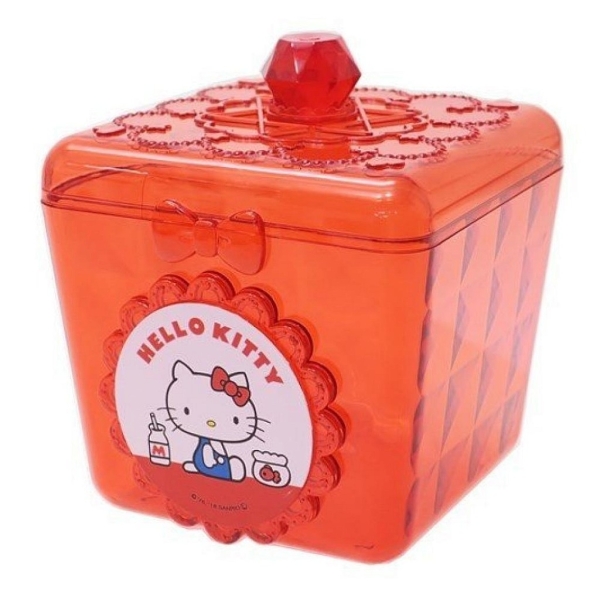 【震撼精品百貨】Hello Kitty 凱蒂貓~HELLO KITTY 造型小物收納盒#47290