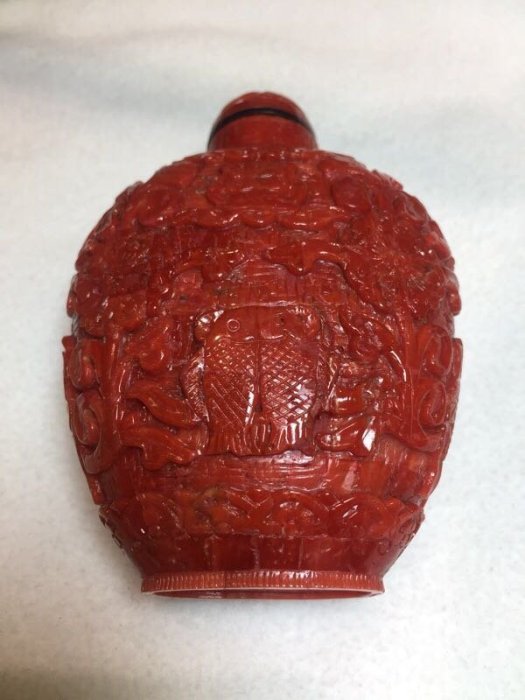 紅珊瑚鼻煙壺| Yahoo拍賣