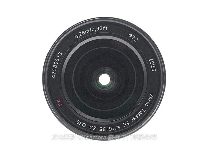 成功攝影Sony FE 16-35mm F4 ZA OSS 中古二手廣角變焦鏡蔡司鏡