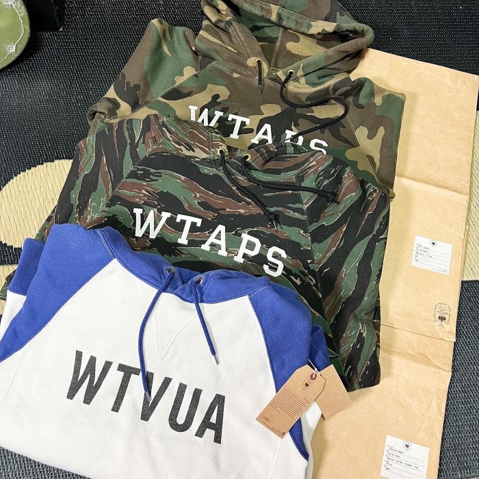 希望商店】WTAPS x FRAGMENT the POOL DESIGN HOODY 14AW 聯名閃電連帽 