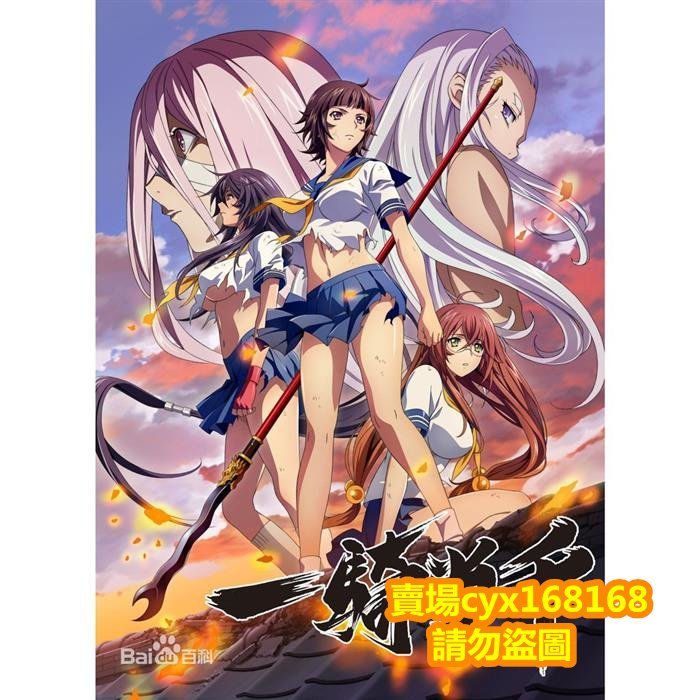 一騎当千 Western Wolves [DVD] Anime DVD Uncut English Dubbed Ikkitousen Season 1-4 Western