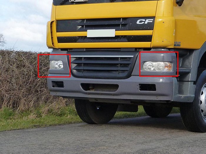 台灣之光車燈  全新 DAF Trucks 達富重車 LF / CF 2006年後 晶鑽大燈 DEPO