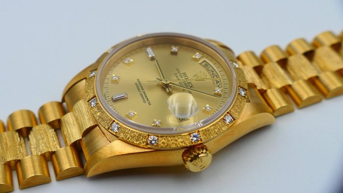 【美好時光】ROLEX勞力士18308樹紋款罕見大全配近新收藏超美品18038 18238 18248參考