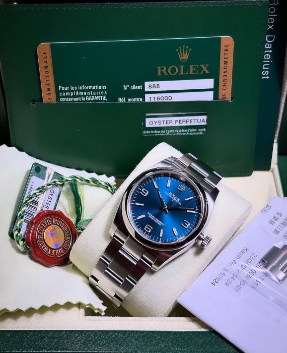 勞力士116000男錶
