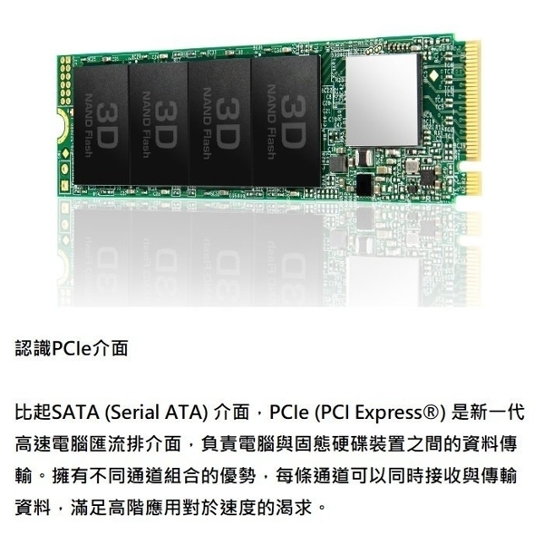 TRANSCEND 創見TS512GMTE110S SSD 固態硬碟PCIe M.2 SSD 512GB | 其他