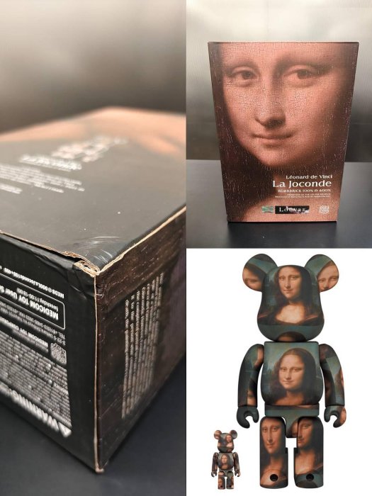 おもちゃ BE@RBRICK LEONARD DE VINCI Mona Lisa