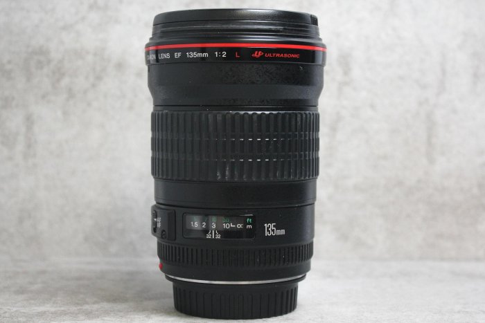 【台南橙市3C】Canon EF 135mm f2 L USM  UZ鏡 公司貨 二手鏡頭 #95704