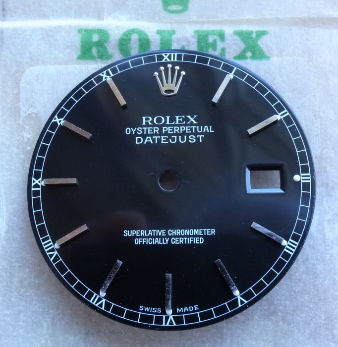 勞力士 ROLEX 原裝黑面盤/針組，未翻修，適用3035 3135機芯 16014 16030 16234 16200