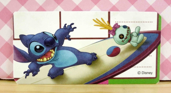 【震撼精品百貨】Stitch 星際寶貝史迪奇~卡片-衝浪