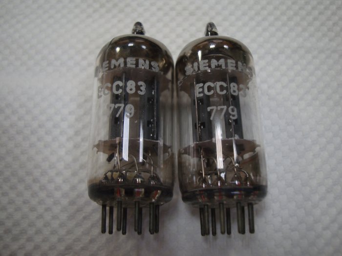 Siemens 西門子ECC83 , 12AX7 真空管一對| Yahoo拍賣