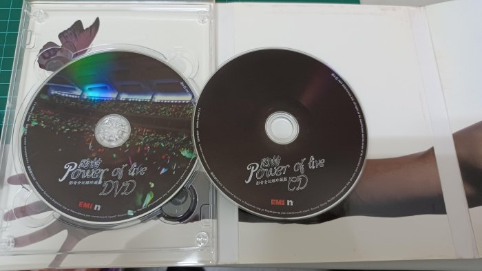 二手台灣正版/陶喆Power Of Live影音全記錄珍藏盤/CD+DVD版/EMI唱片