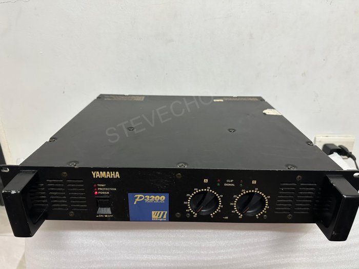 台灣製造山葉YAMAHA P3200 專業後級擴大機舞台音響錄音室劇院首選大