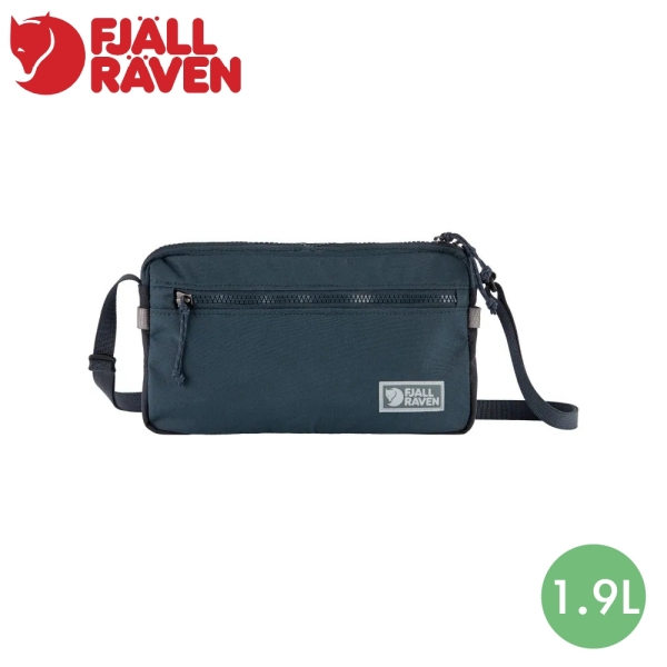 【Fjallraven 小狐狸 瑞典Vardag Pocket Large隨身袋《海軍藍》】F23200339/側背包/隨身包