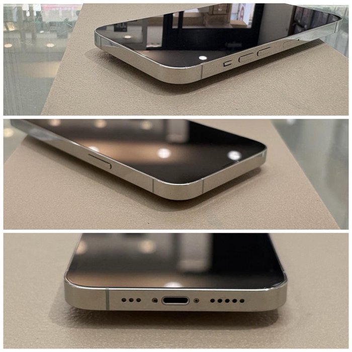 IPHONE 13 PRO 256G 二手機 銀色 刷卡分期【米米瑞隆】高雄實體 可出租 R1431 中古機