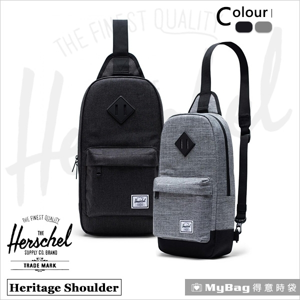 Herschel 單肩包 側背包 斜背包 休閒運動側背包 Heritage Shoulder 得意時袋