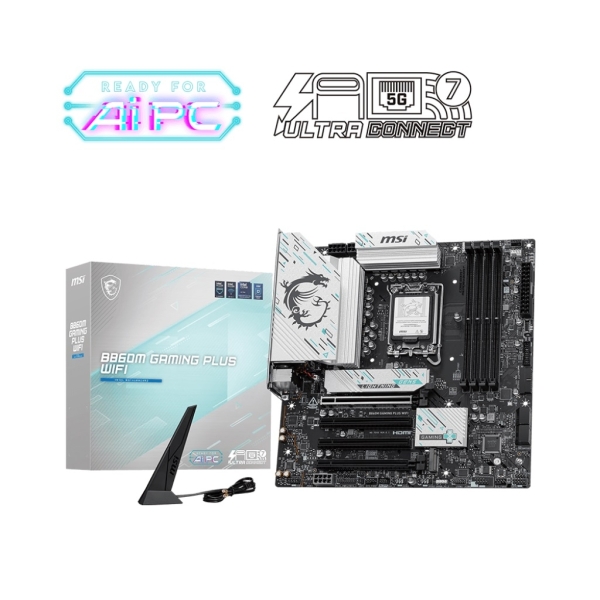 微星 MSI B860M GAMING PLUS WIFI INTEL 主機板