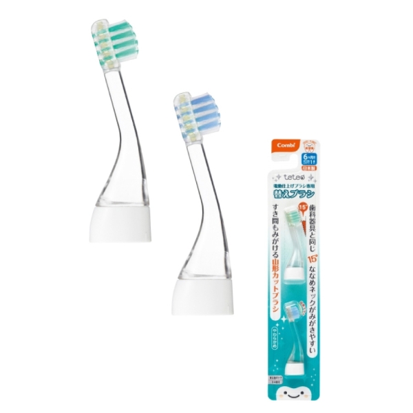 康貝 Combi 電動牙刷替換刷頭-2入
