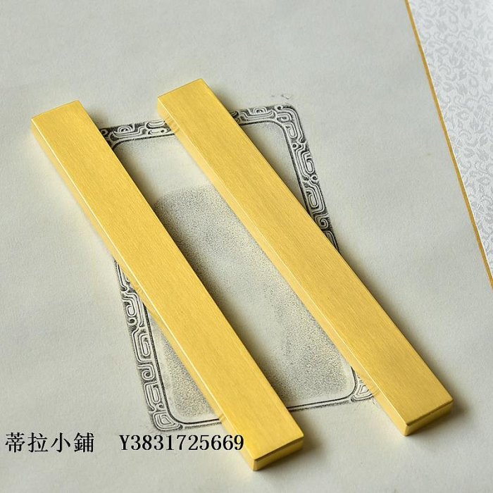 銅製 百富鎮尺 百福鎮尺 文房四宝 書法 画圧尺一対 装飾品 工芸品 美術品 銅製 百富鎮尺 百福鎮尺 文房四宝 書法 画圧尺一対 装飾