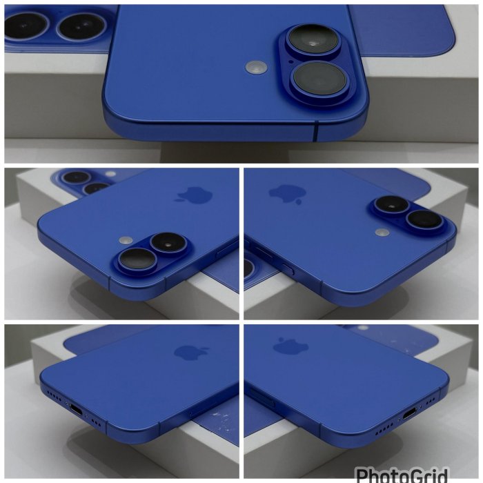 iPhone 16 128G 展示機 湛藍色 刷卡分期【米米瑞隆】高雄實體 可出租 C6394