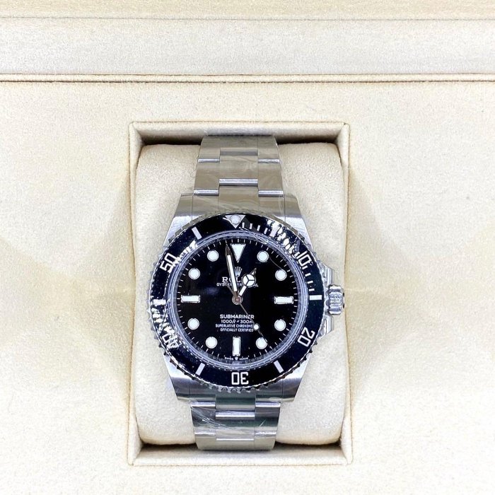 【JD高雄德興店】ROLEX 勞力士 Submariner 潛行者 124060LN 黑面 黑水鬼 2024年