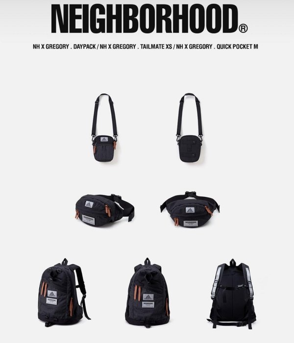 バッグ NEIGHBORHOOD x GREGORY TALEMATE XS NEIGHBORHOOD | GREGORY】TAILMATE XS V2