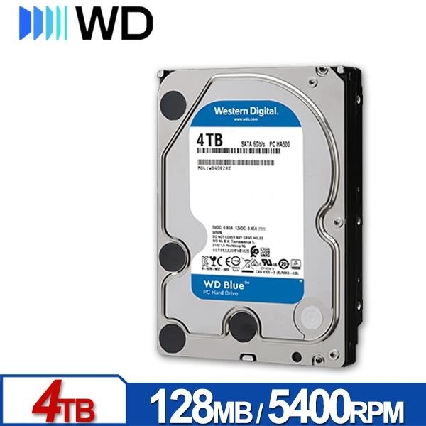 WD 藍標4TB 3.5吋硬碟WD40EZZX | 藍標裝機碟| Yahoo購物中心