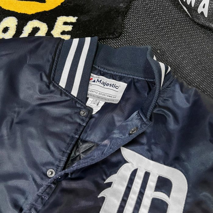 希望商店】WTAPS x MAJESTIC BENCH JACKET 14SS 經典虎頭刺繡夾克