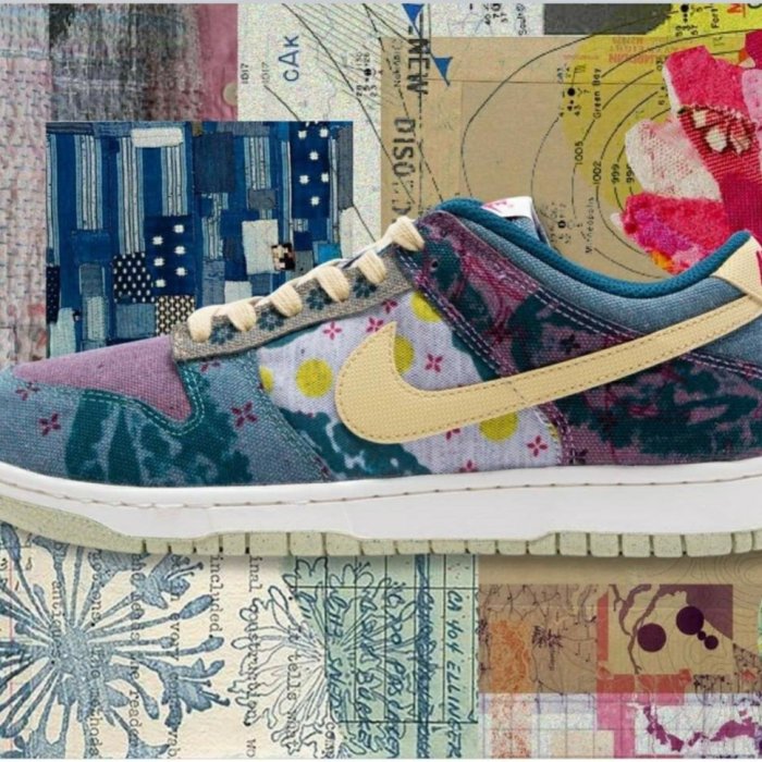 sb dunk low lemon wash