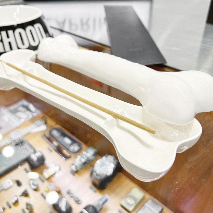 希望商店】NEIGHBORHOOD BONE PALO SANTO HOLDER.CE 22AW 骨頭