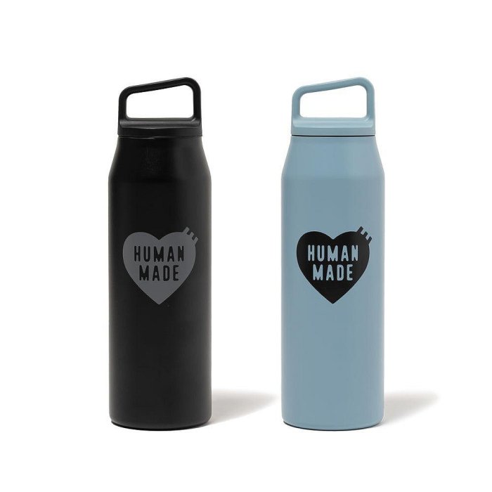 日貨代購CITY】2024SS HUMAN MADE WIDE MOUTH BOTTLE 愛心保溫瓶水瓶可