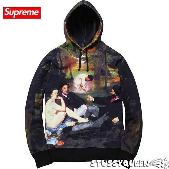 超搶手】全新正品最強秒殺款Supreme Le Bain Hoodie Pullover 油畫連身