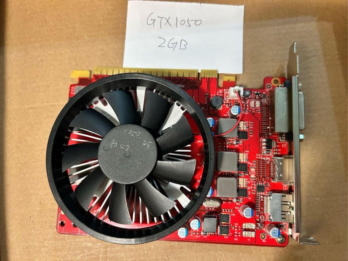 二手NVIDIA GTX 1050   2GB顯示卡/nvidia顯卡， 台北可面交