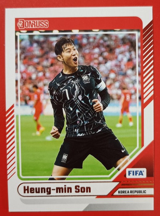 孫興慜韓國國家隊 Heung Min Son 2024-25 Panini Donruss FIFA #50