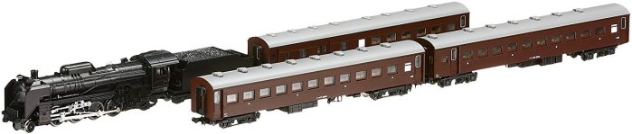 八田元氣小棧:(日版)全新Kato 10-005 N規D51 SL列車蒸氣機關車