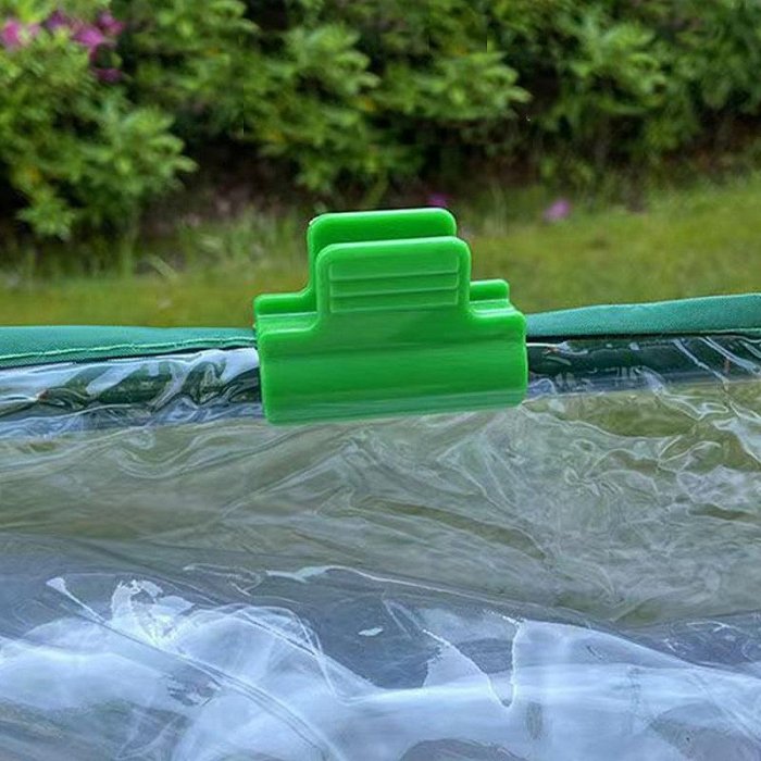 【珍愛頌】N485 包塑鋼管 配件 壓膜夾 膜卡夾 管夾 固定薄膜 紗網 防蟲網 遮陽網 溫室園藝 支架 綠竹 菜園