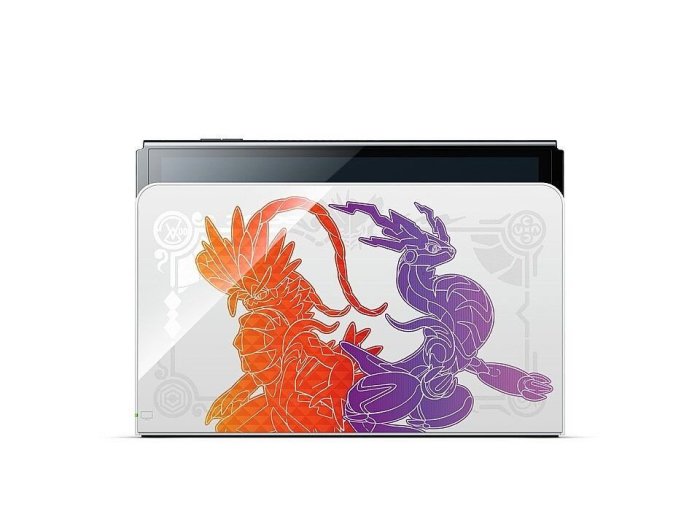任天堂Switch NS 主機OLED 新款新版寶可夢朱紫特仕版特別款限量台灣