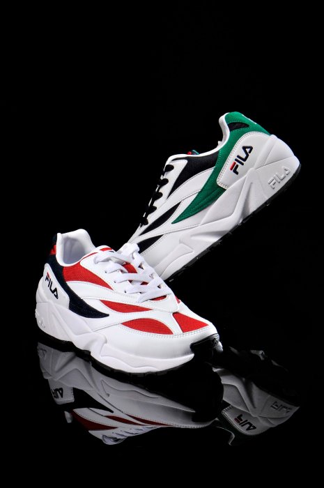Luxury】韓國限定FILA 白綠紅白藍老爹鞋FILAVENOM 94 FS1HTA3032X_WNV