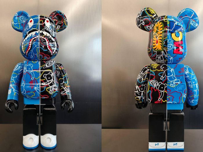 BAPE(R) BE@RBRICK LINE CAMO SHARK 1000% 藍色鯊魚1000% | Yahoo拍賣 BAPE(R) BE@RBRICK LINE CAMO SHARK 1000% 藍色鯊魚1000% | Yahoo拍賣