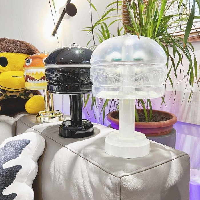 希望商店】UNDERCOVER x MEDICOM TOY HAMBURGER LAMP 22SS 透明漢堡燈