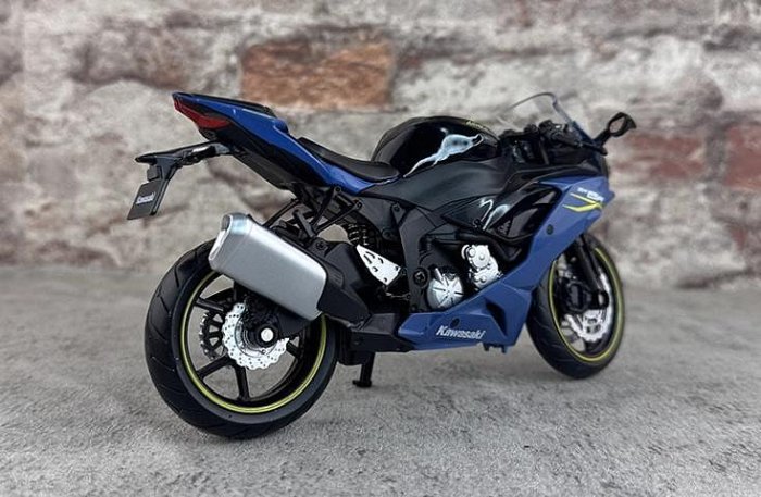 Kawasaki Ninja ZX-6R 1:12模型車川崎忍者WSBK 重機跑車| Yahoo拍賣