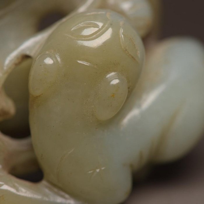 和田玉童子訓獸山料白玉古玉文玩玉器雕件88g | Yahoo拍賣